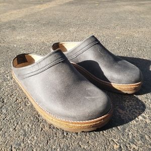 Haflinger Suede Clogs